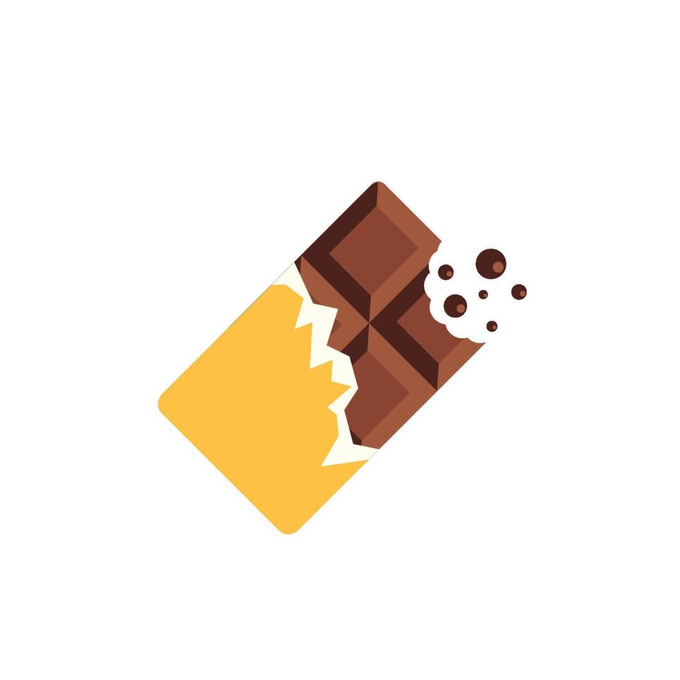 chocolate bar icon vector