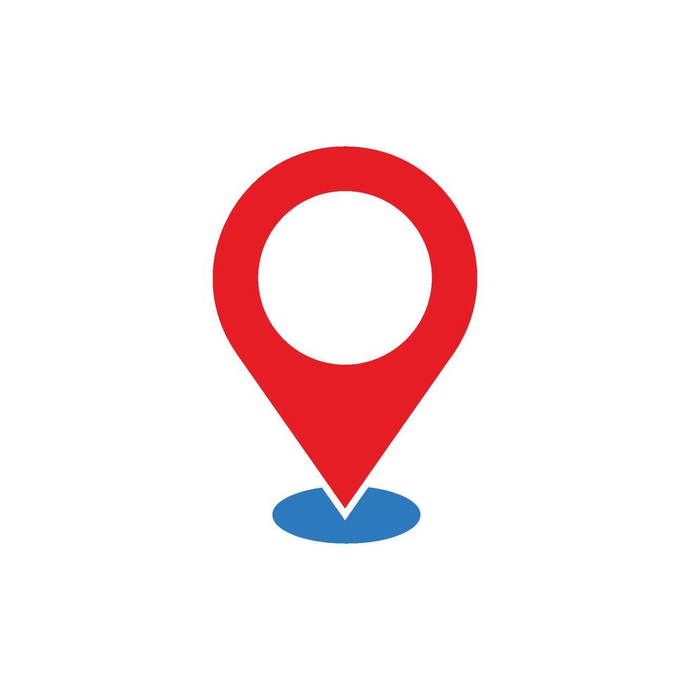 location pin icon vector