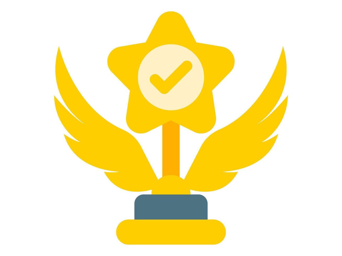reward and badges design, achievement series victory emblem combination vector