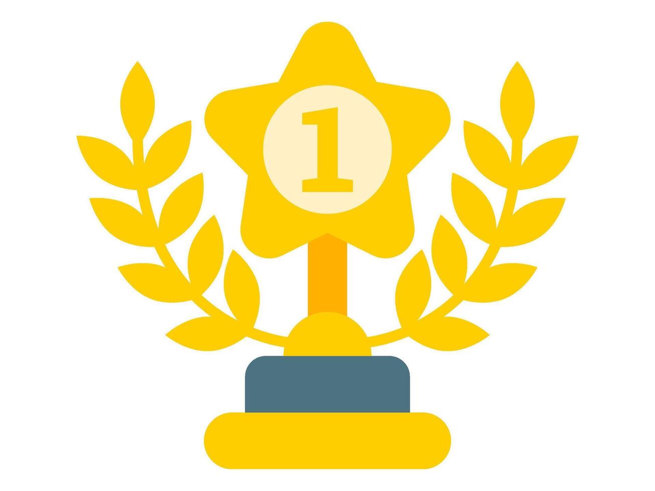 reward and badges design, achievement series victory emblem combination vector