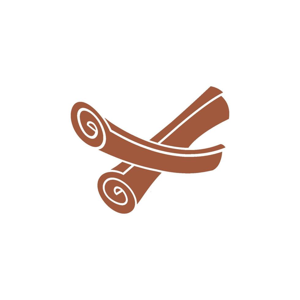 cinnamon icon design vector