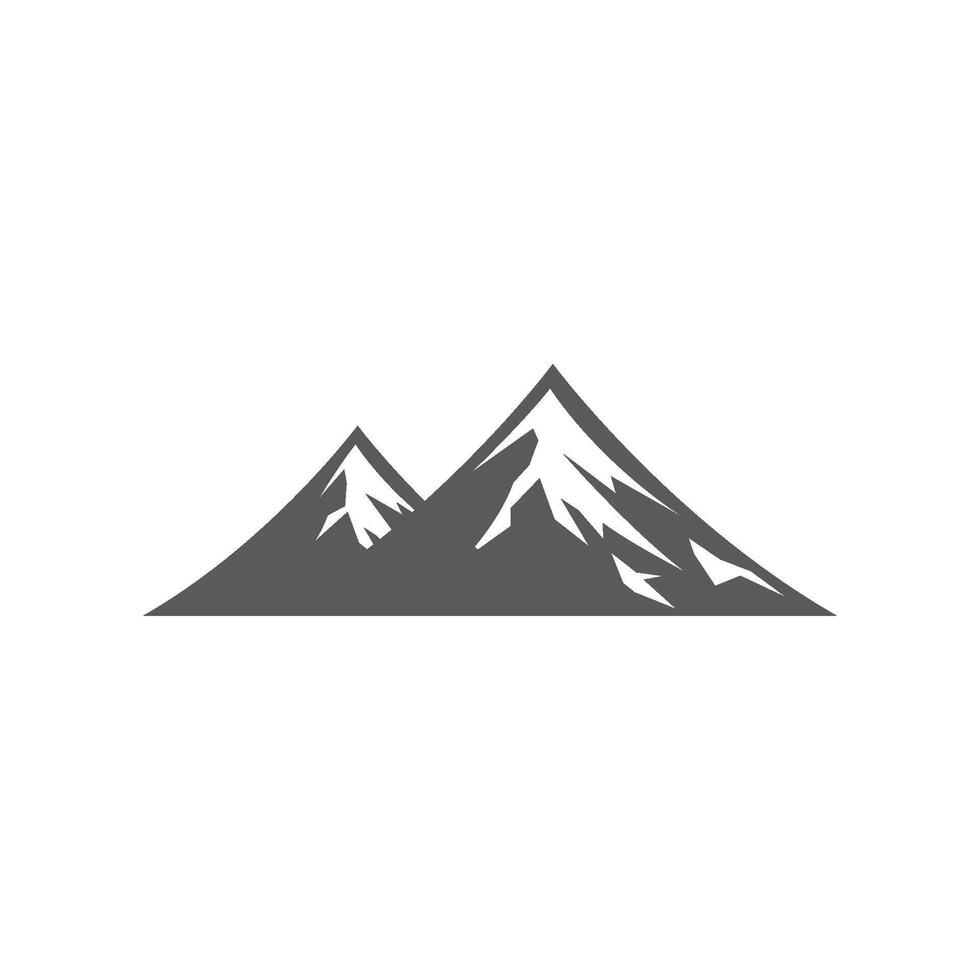 vector de icono de logotipo de montaña