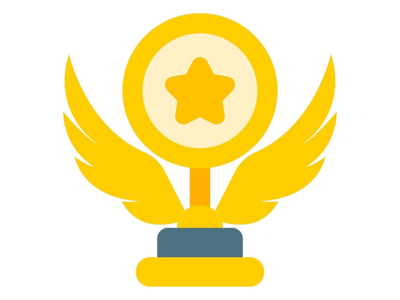 reward and badges design, achievement series victory emblem combination vector