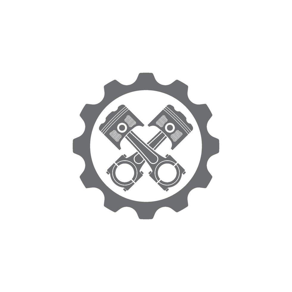 piston icon vector