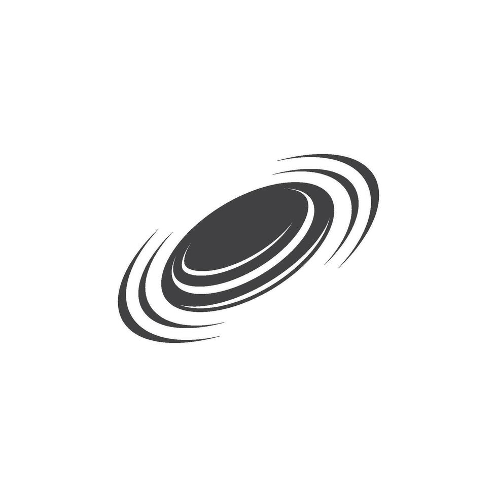 frisbee logo icon vector