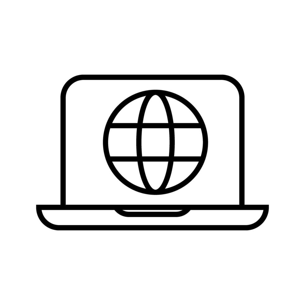 Website vector Icon. www illustration sign. Site symbol. Internet logo.