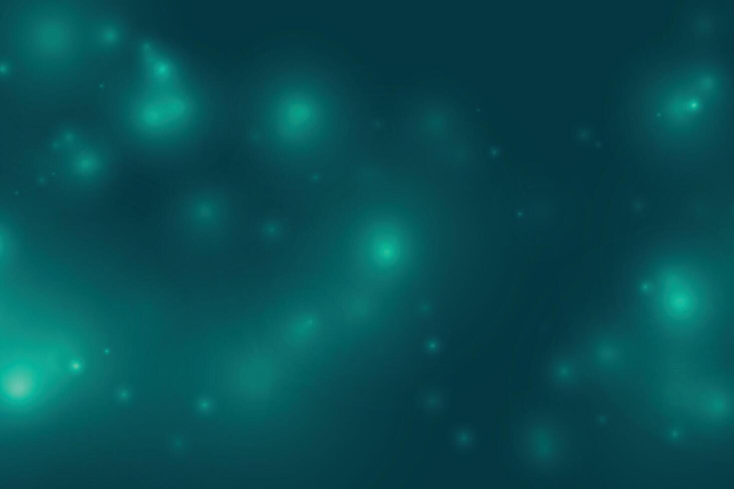 turquoise shiny sparkling bokeh background design vector