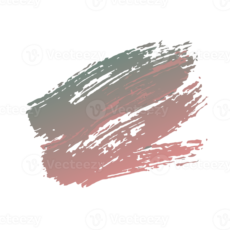 AI generated graphics big  colorful stain painted with a brush png