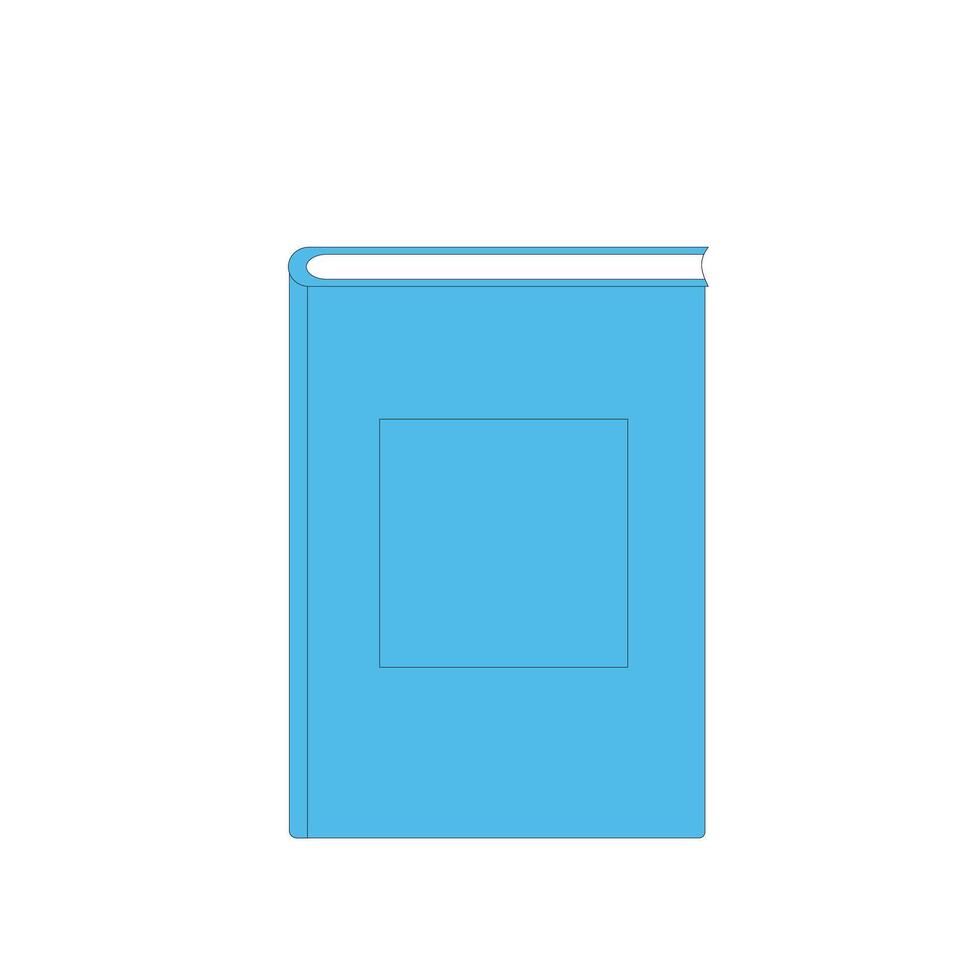 Book. Knowledge, education, learning symbol. Study, research. vector