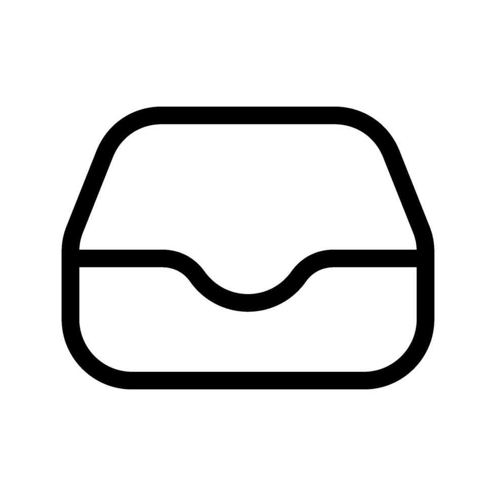 Inbox Icon Vector Symbol Design Illustration
