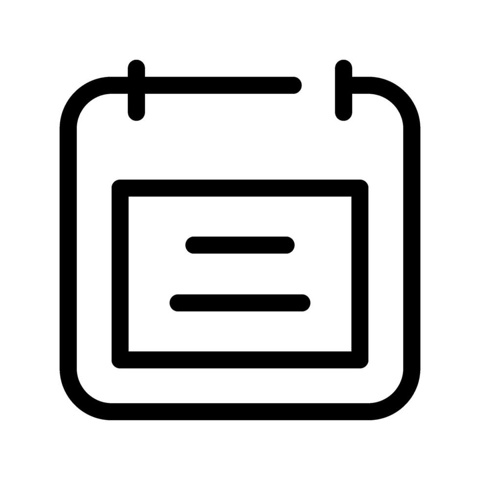 Calendar Icon Vector Symbol Design Illustration