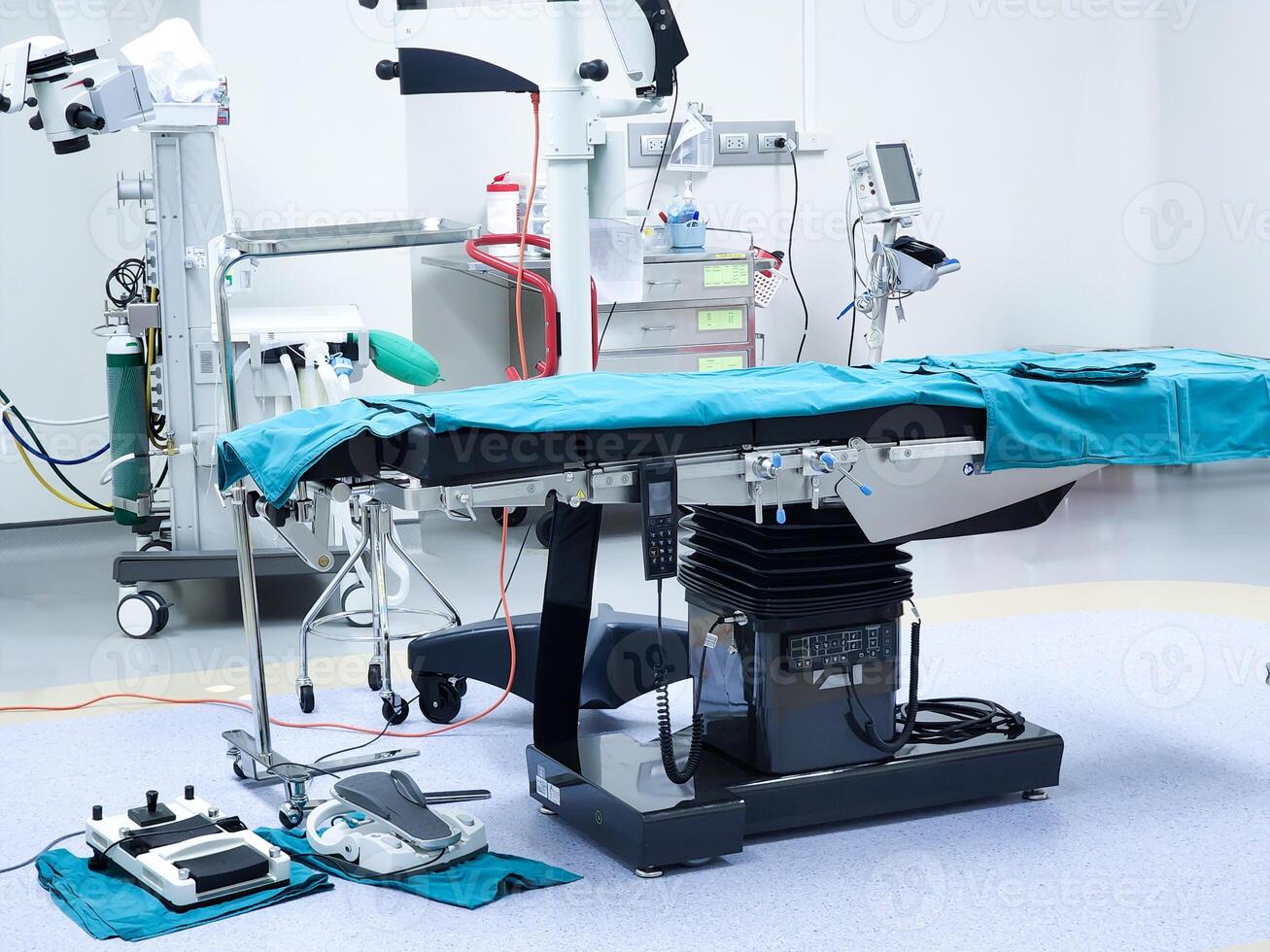 Concepts in hospital operating rooms and medical equipment photo