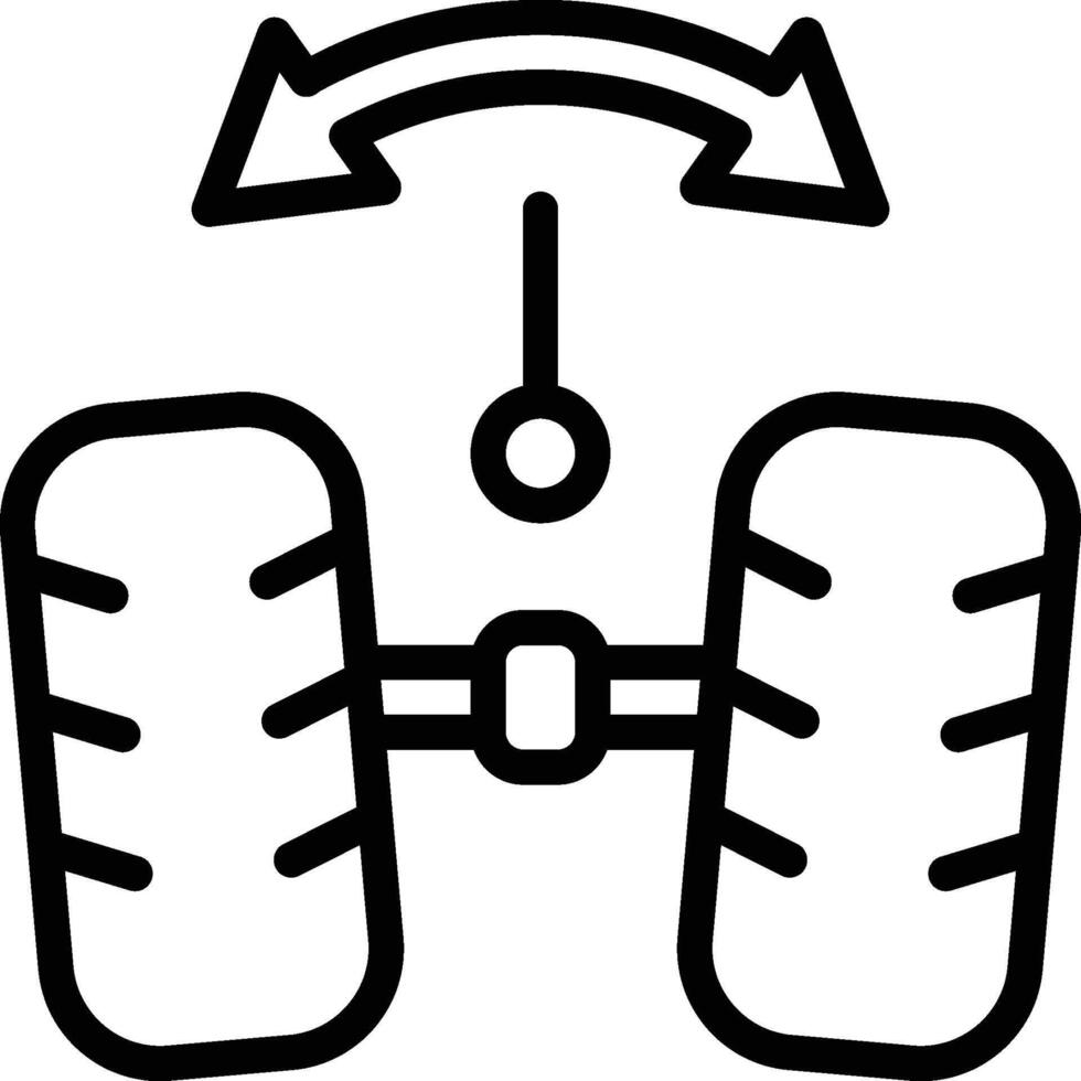 wheel alignment icon. Precision Alignment Icon vector