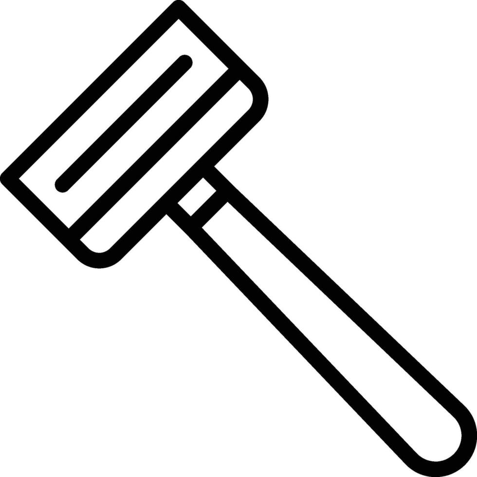 Straight Razor Icon. Razor icon vector