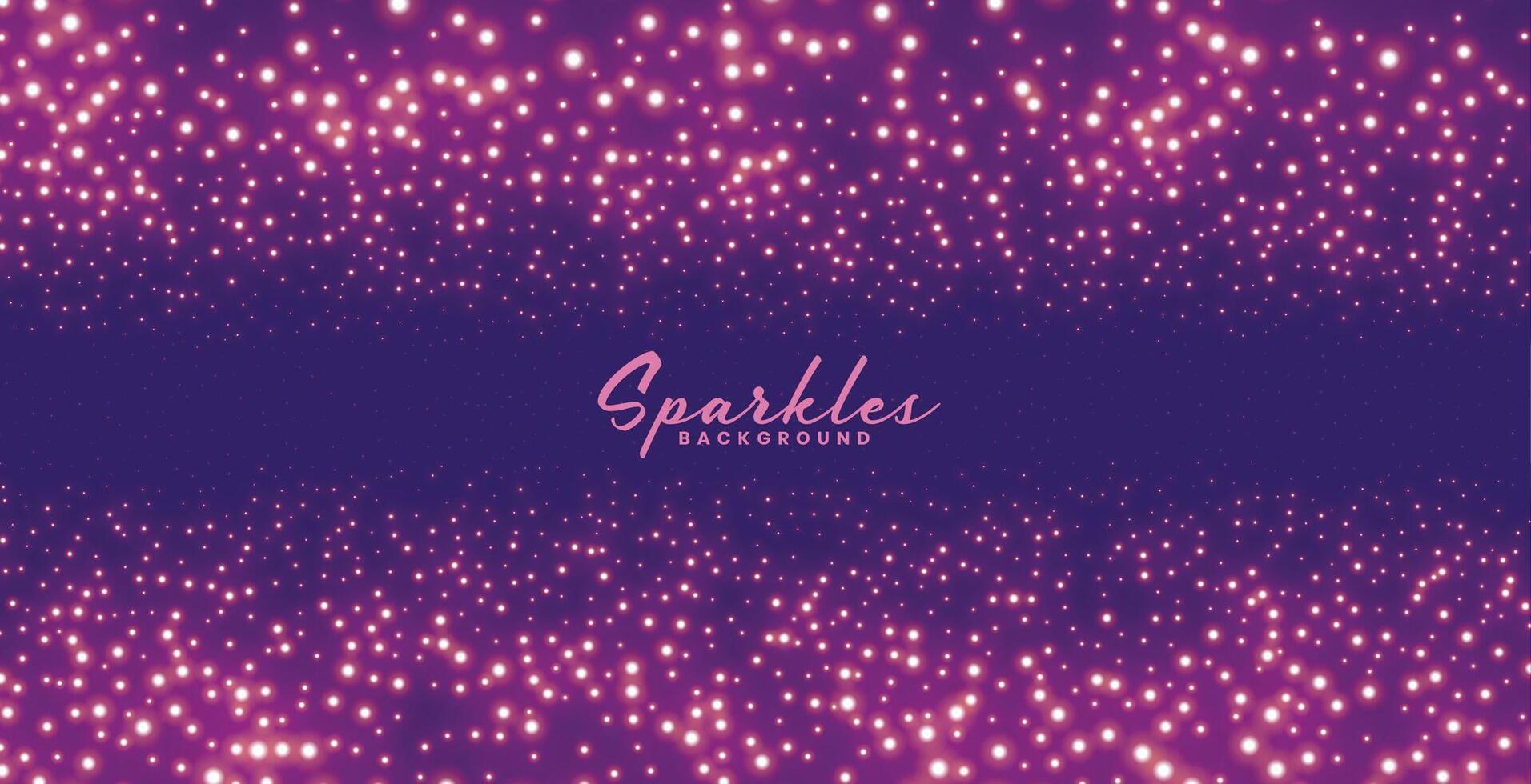 purple sparkles background for festival celebration theme vector