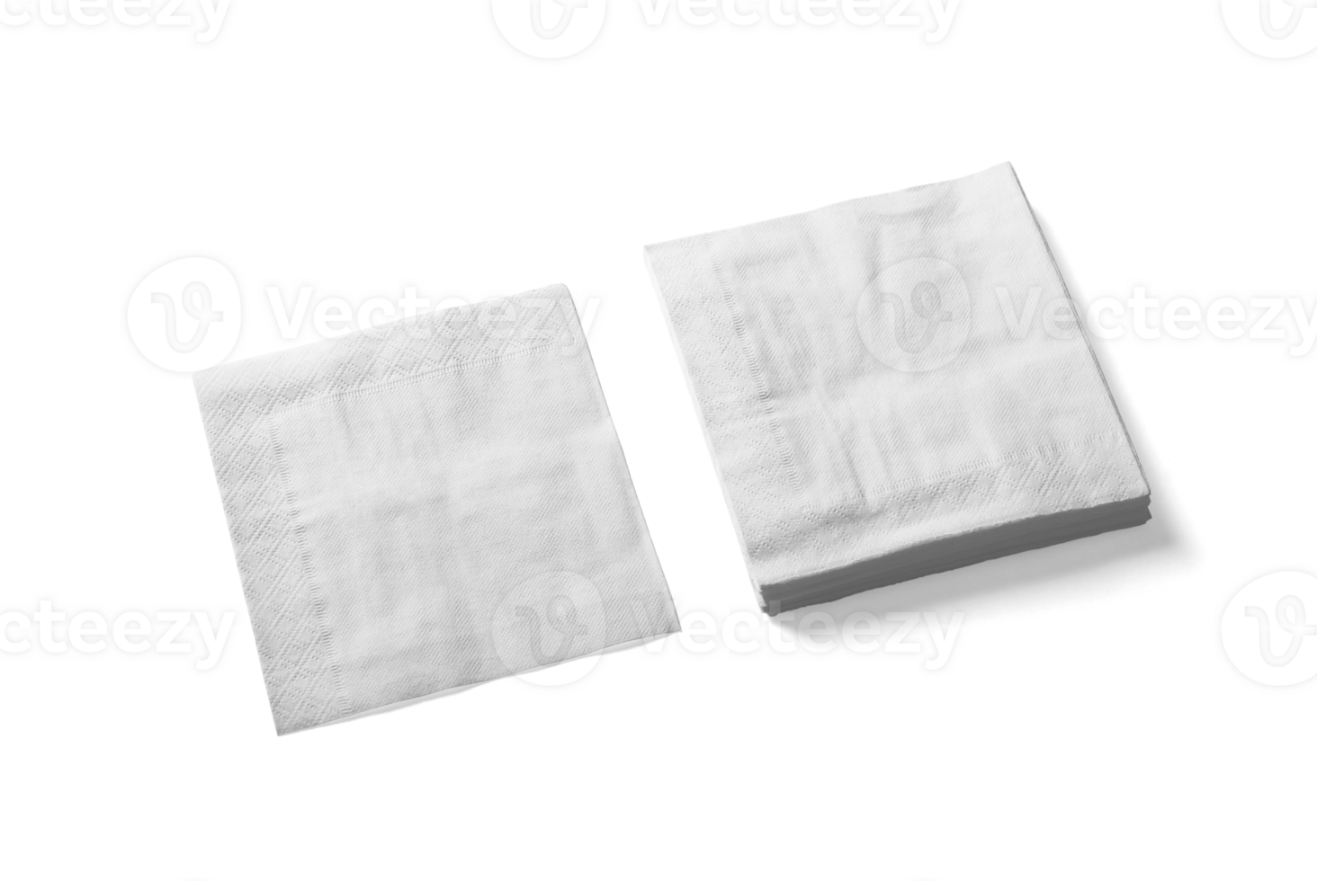 Paper Napkin Stack Mockup png