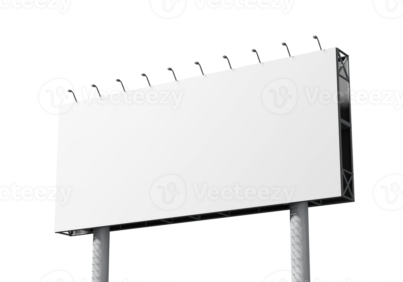 Billboard mockup template png