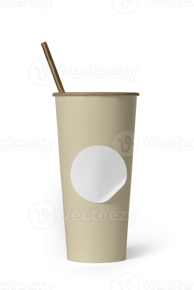 Coffee cup mockup template png