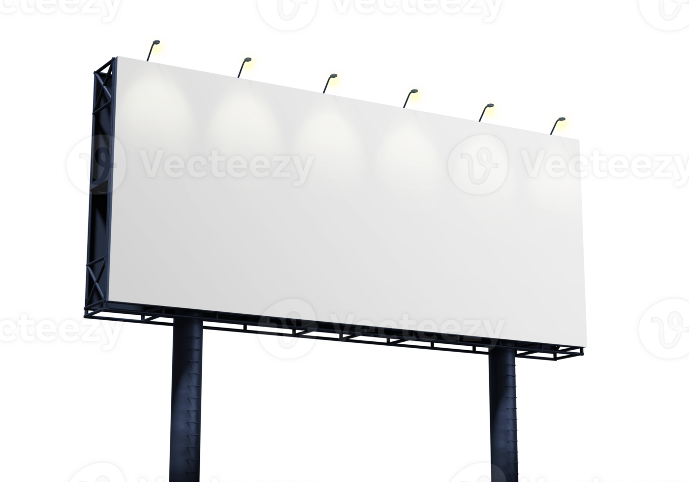 Billboard mockup template png
