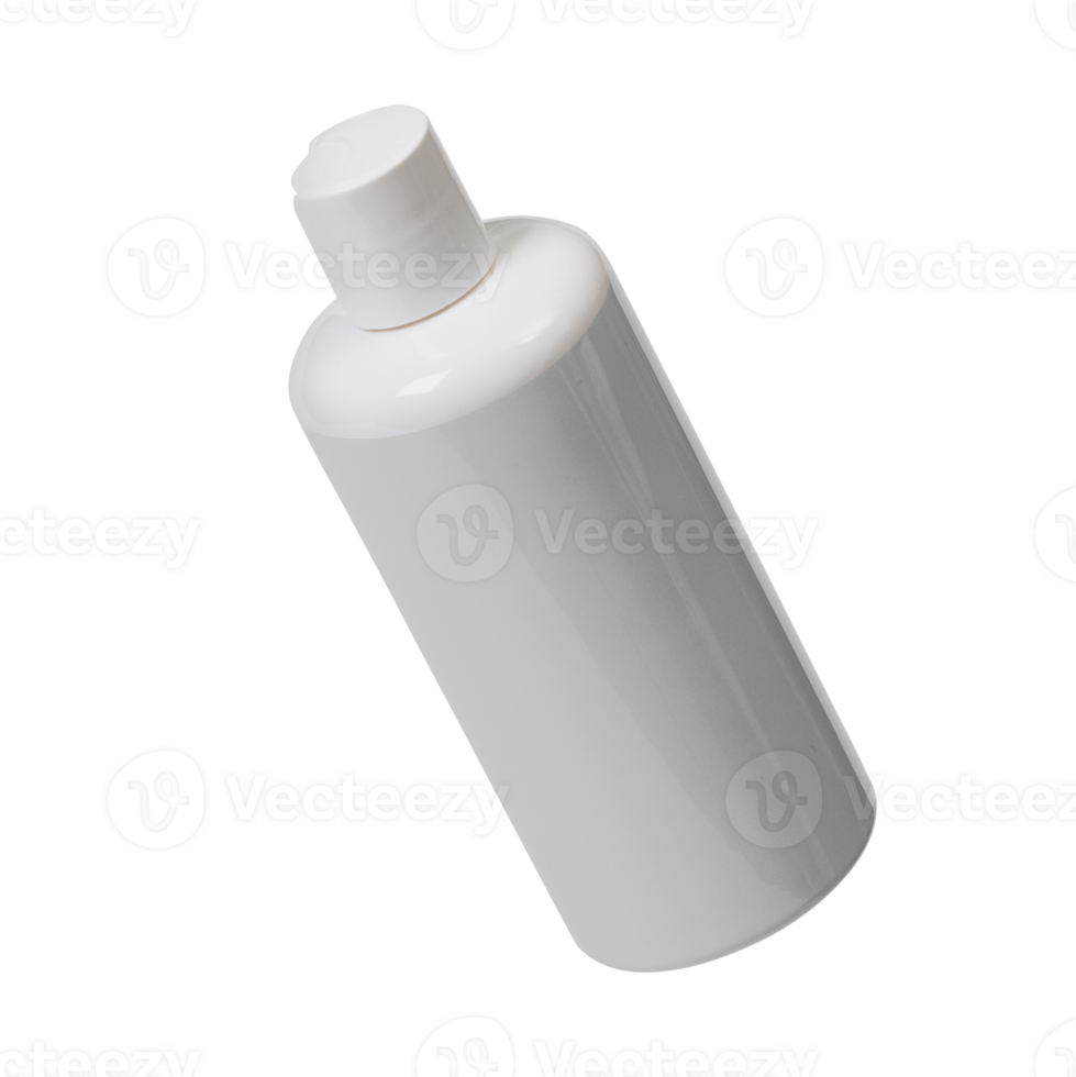 Cosmetic bottle mockup png