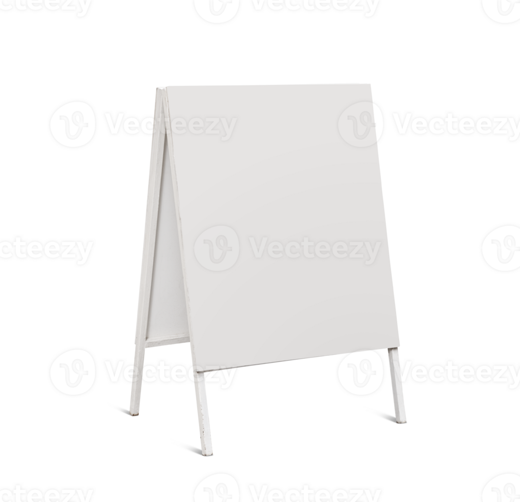 Folding A-Frame Signboard Mockup png