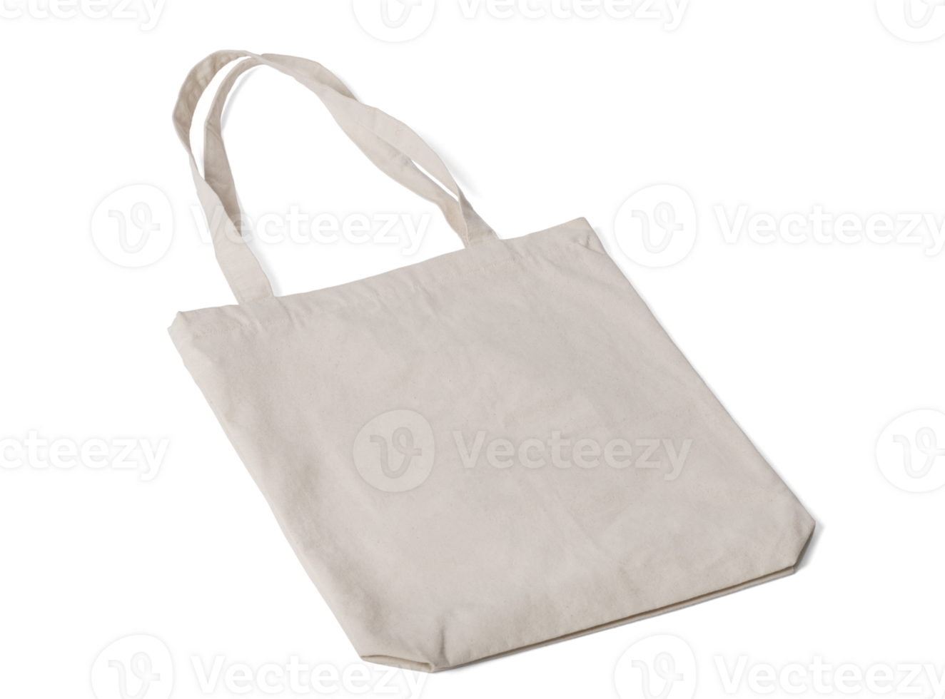 Reusable tote bag mockup template png