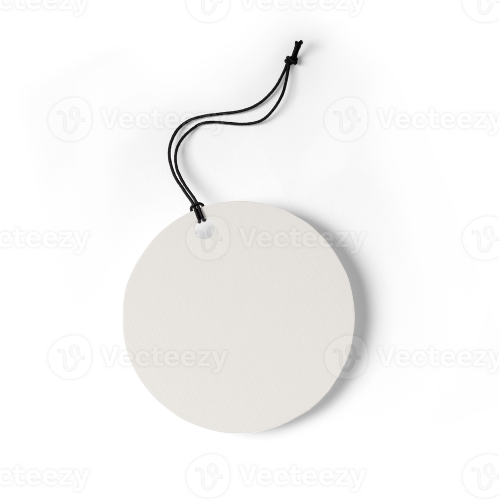 modelo de maquete de etiqueta de etiqueta png