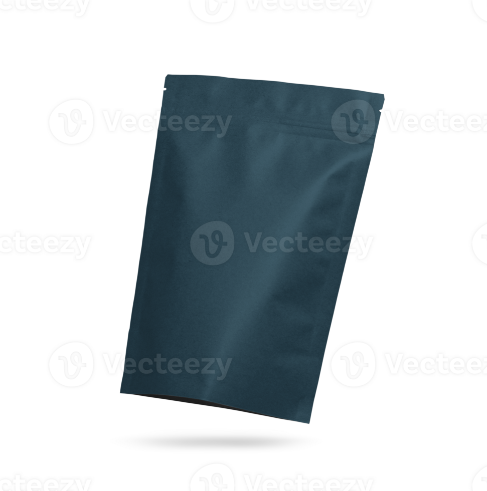 Paper coffee bags mockup template png