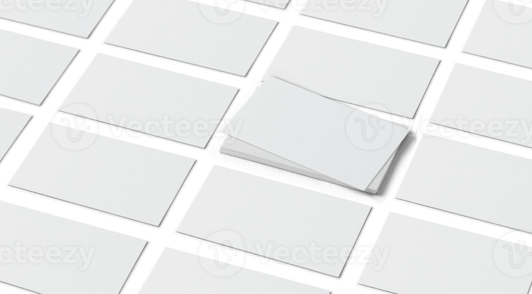 Minimal business card mockup png