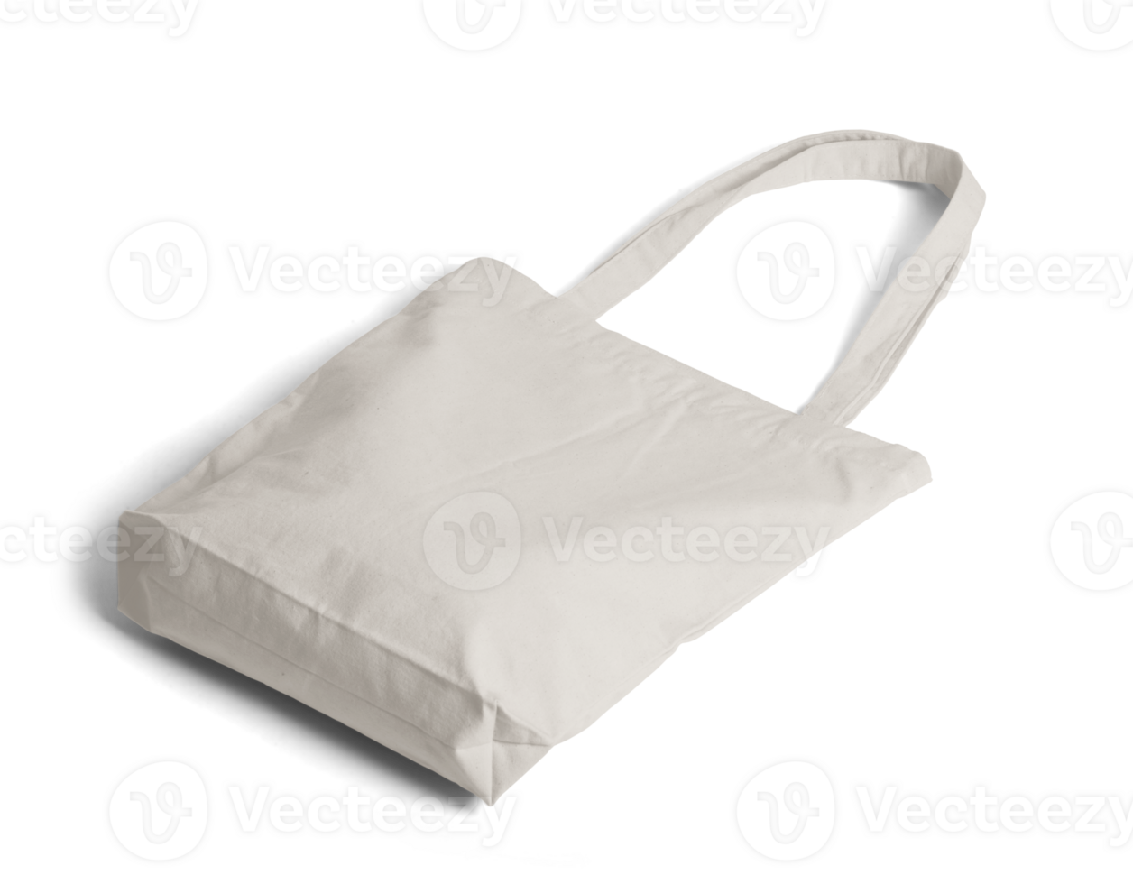 Canvas tote bag mockup template png