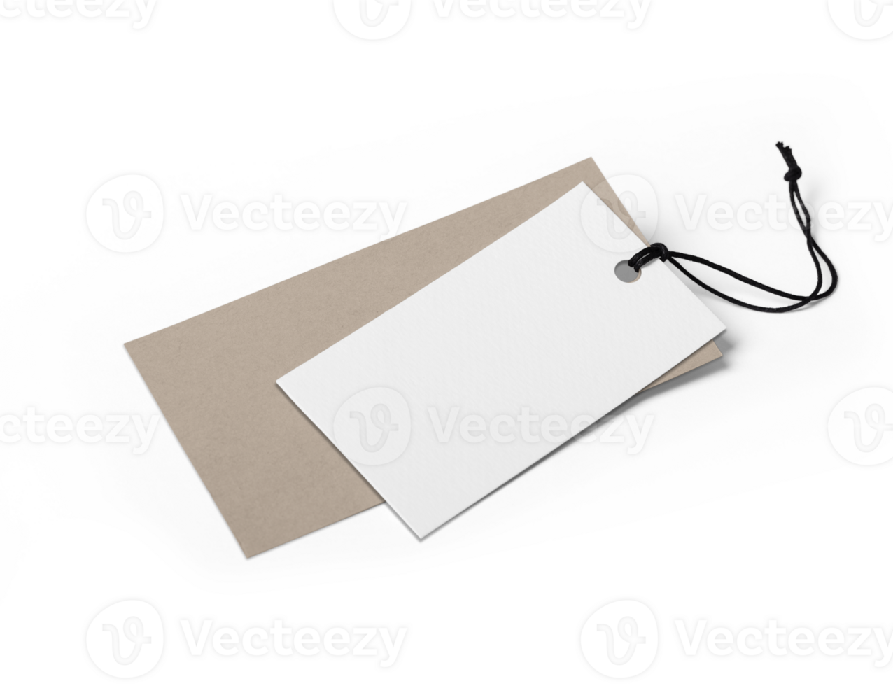 Label Tag mockup template png