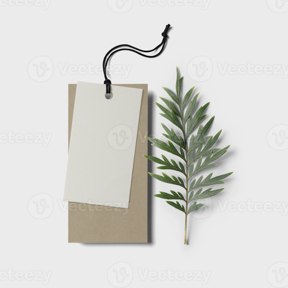 Label-Tag-Mockup-Vorlage png