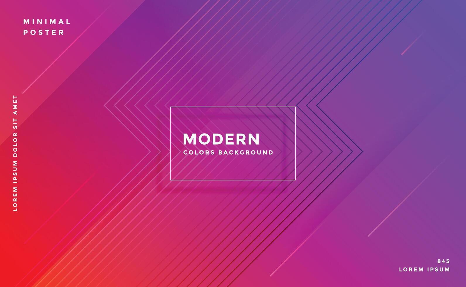 modern abstract geometric vibrant lines banner design vector