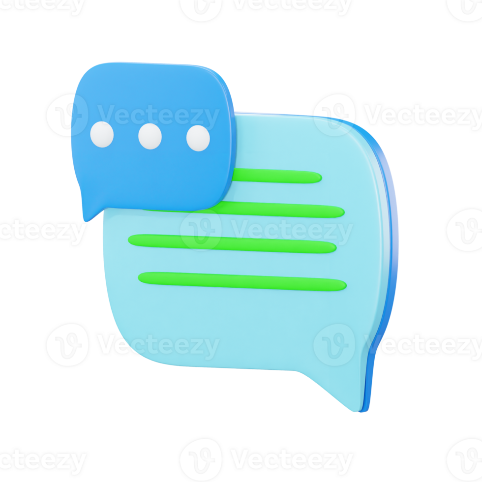 Text Communication Chat Bubble Symbol Object Icons. Suitable for mobile apps, webb and more. png