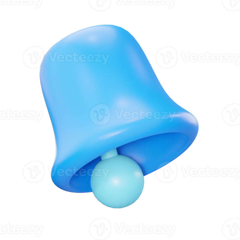 3D Bells Object Icons. Suitable for mobile apps webb and more. png