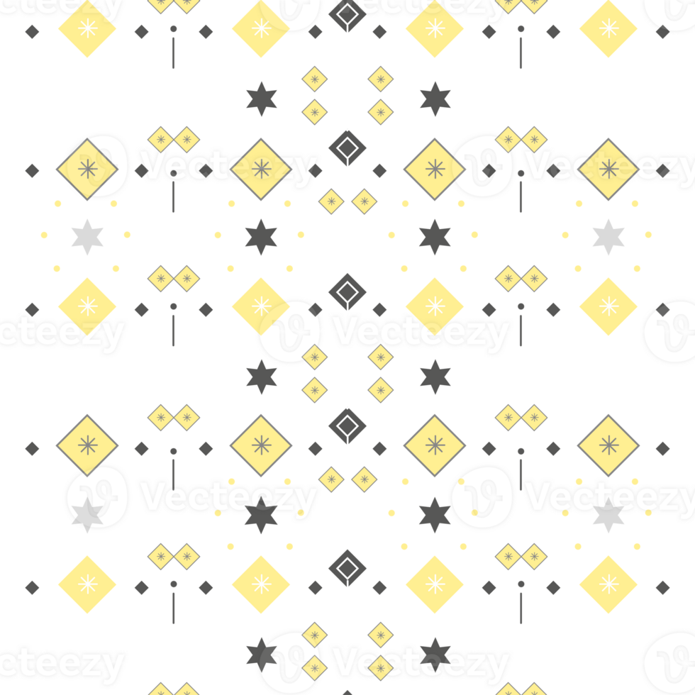 Christmas geometrical seamless pattern png
