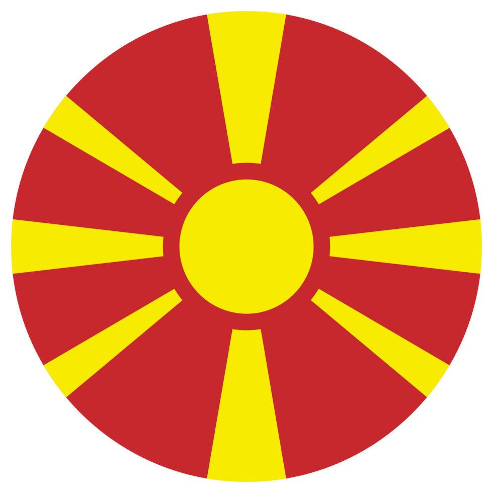 north macedonia national flag png