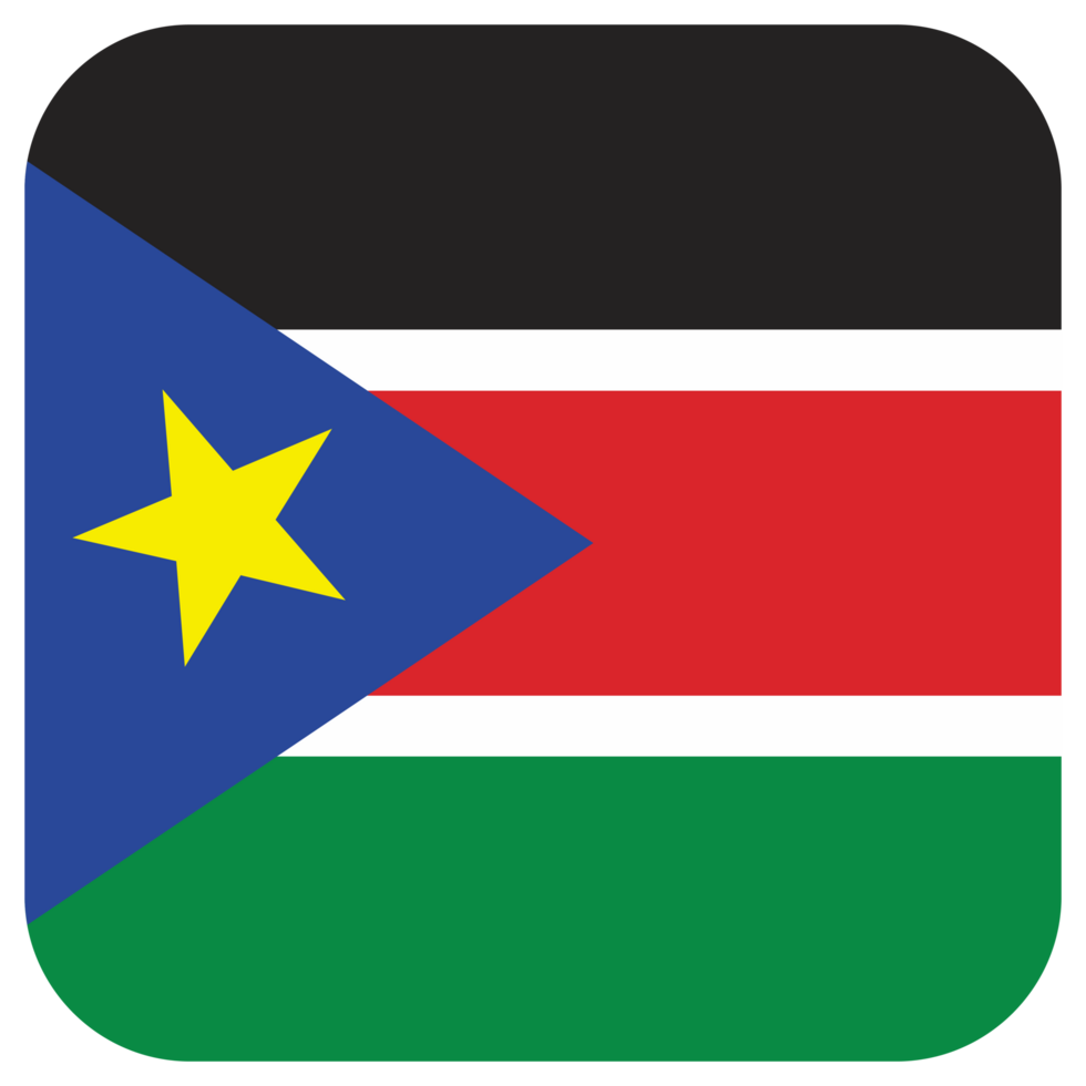 south sudan national flag png