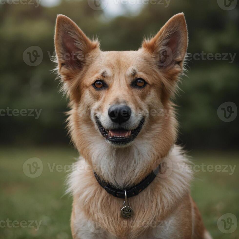 AI generated A beautiful dog photo