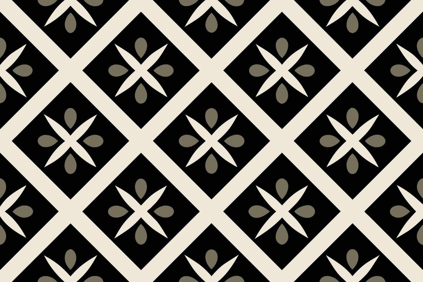 fondo monocromo con diseño de patrón retro vector