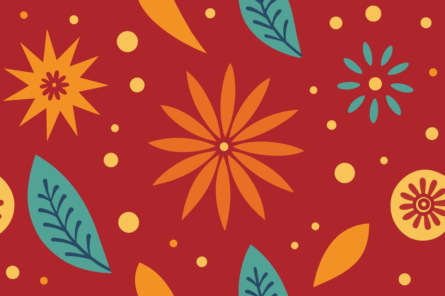 Hand Drawn Pattern Background vector