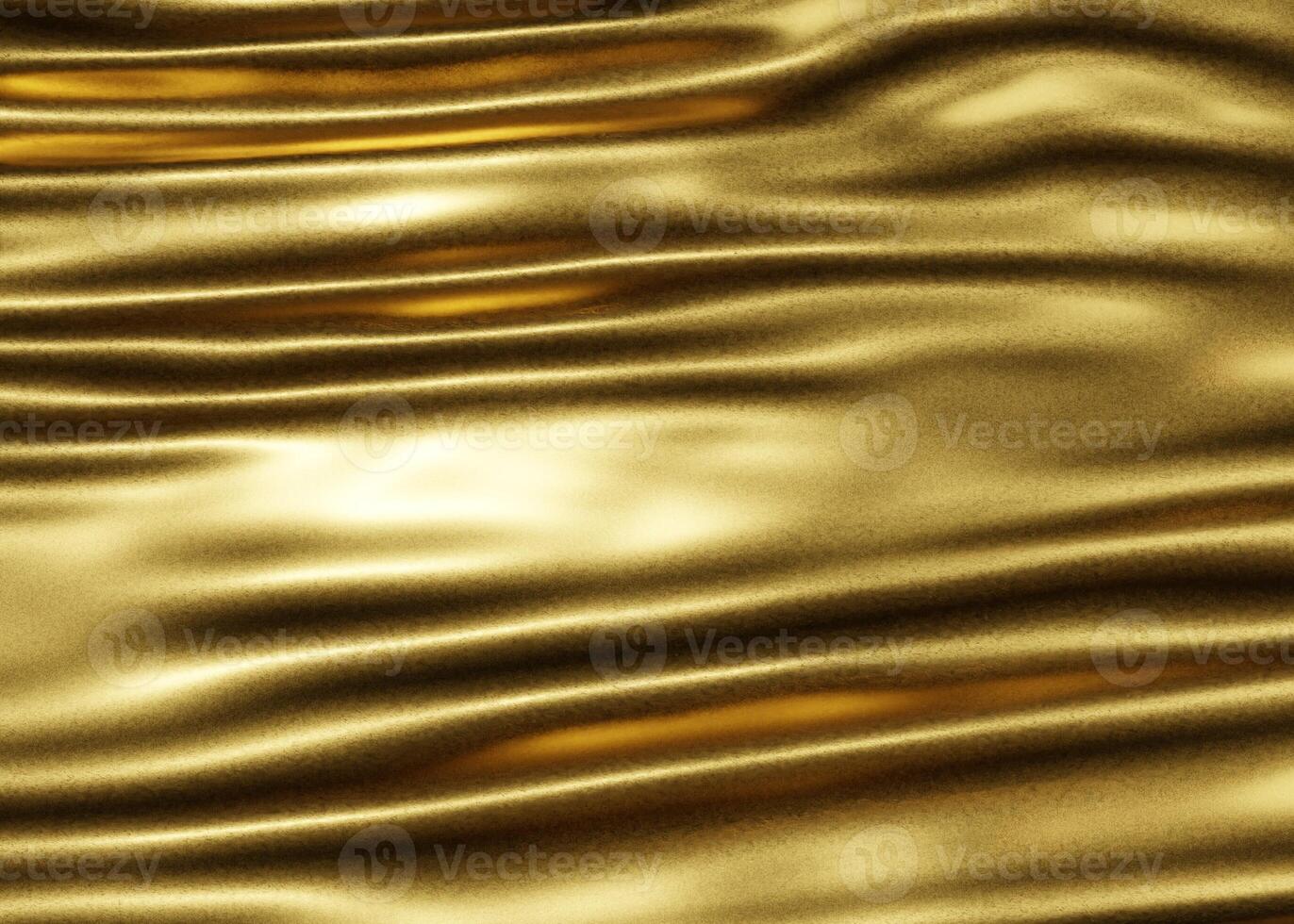 Wave golden textured material photo