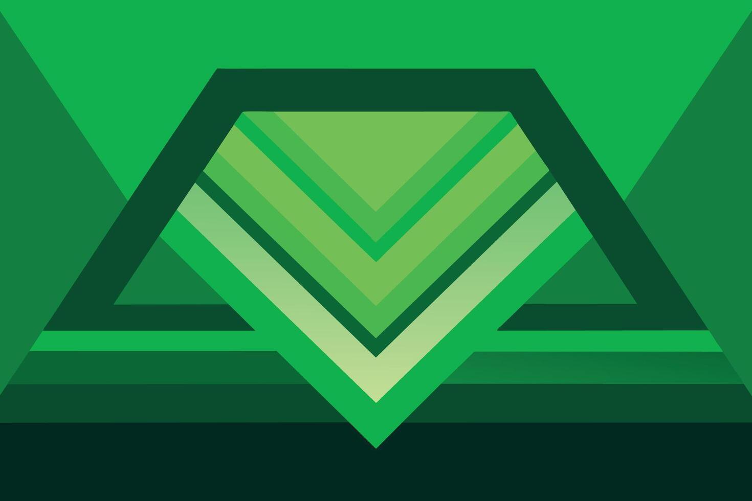 Futuristic Gradient Green Background vector