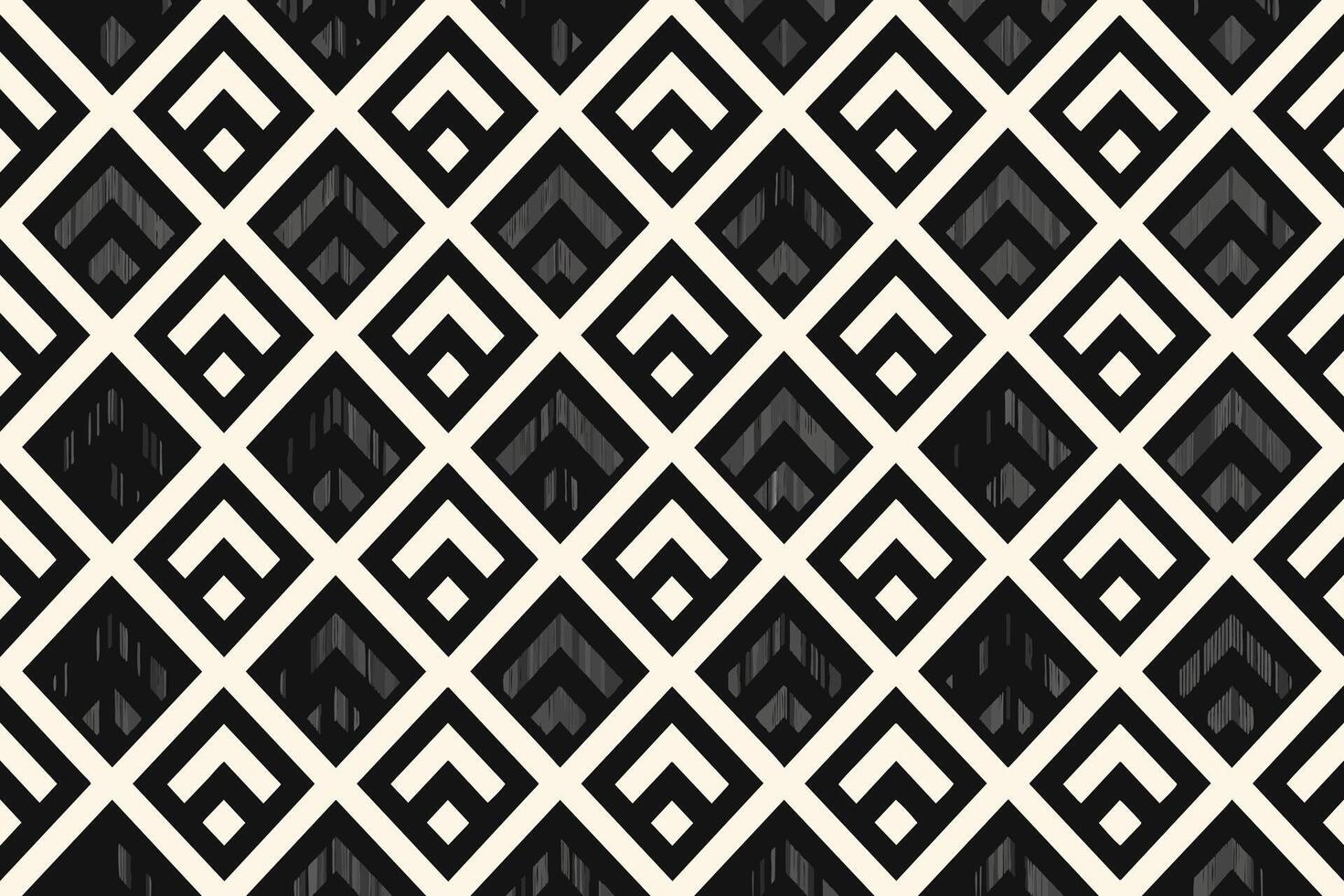 monochrome background with retro pattern design vector