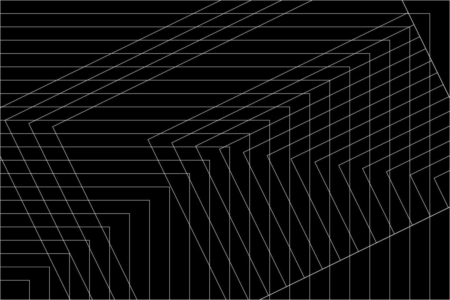 Minimal abstract line futuristic tech background. Vector digital art banner design