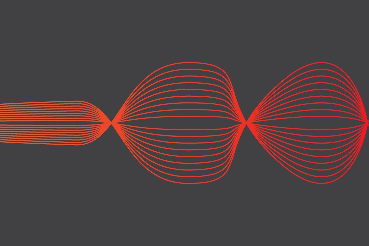 Minimal abstract line futuristic tech background. Vector digital art banner design