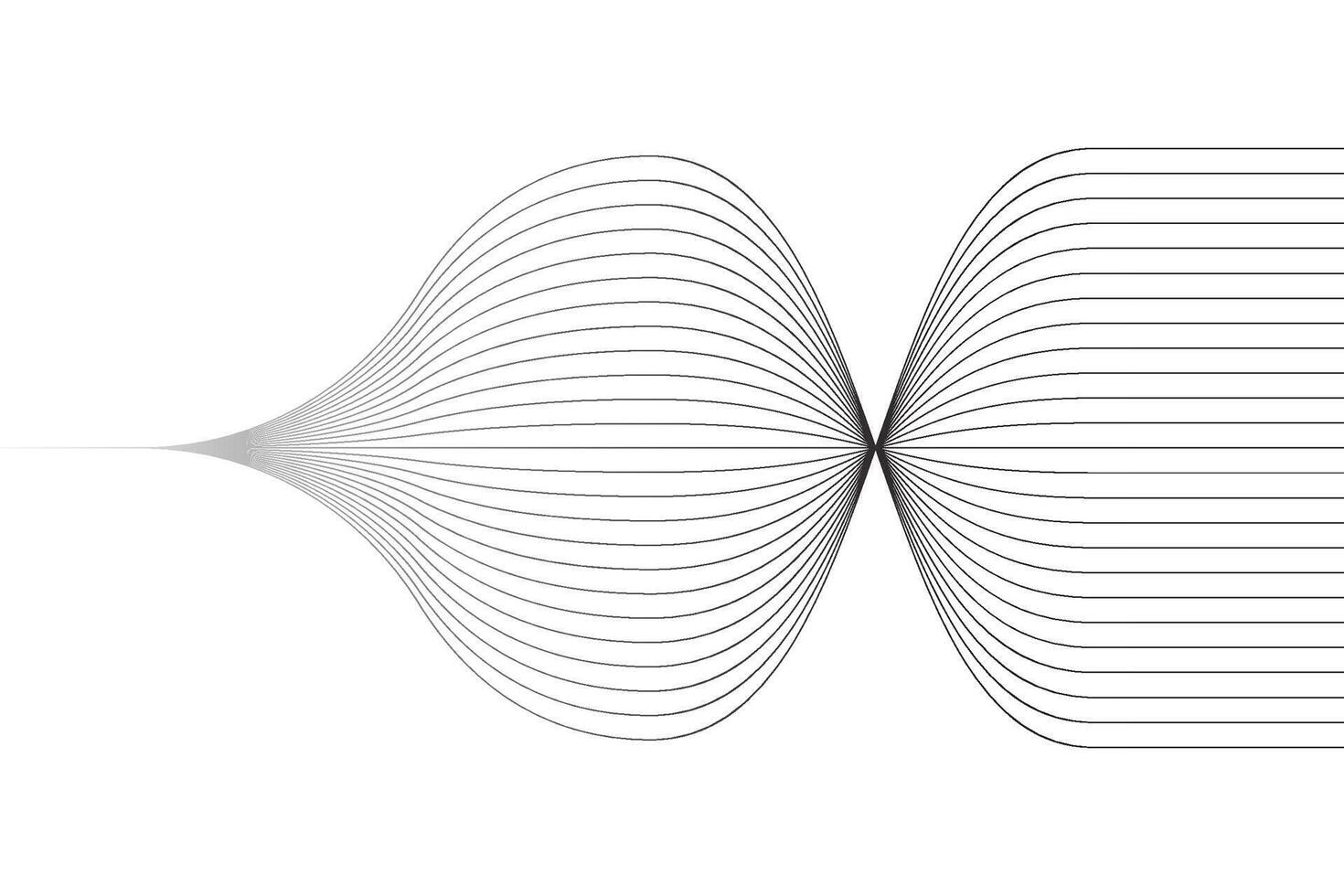 Minimal abstract line futuristic tech background. Vector digital art banner design