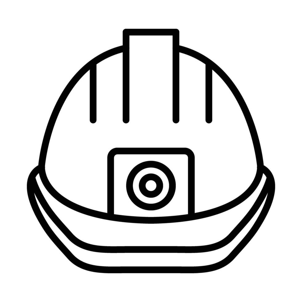 Hard Hat Vector Icon Design