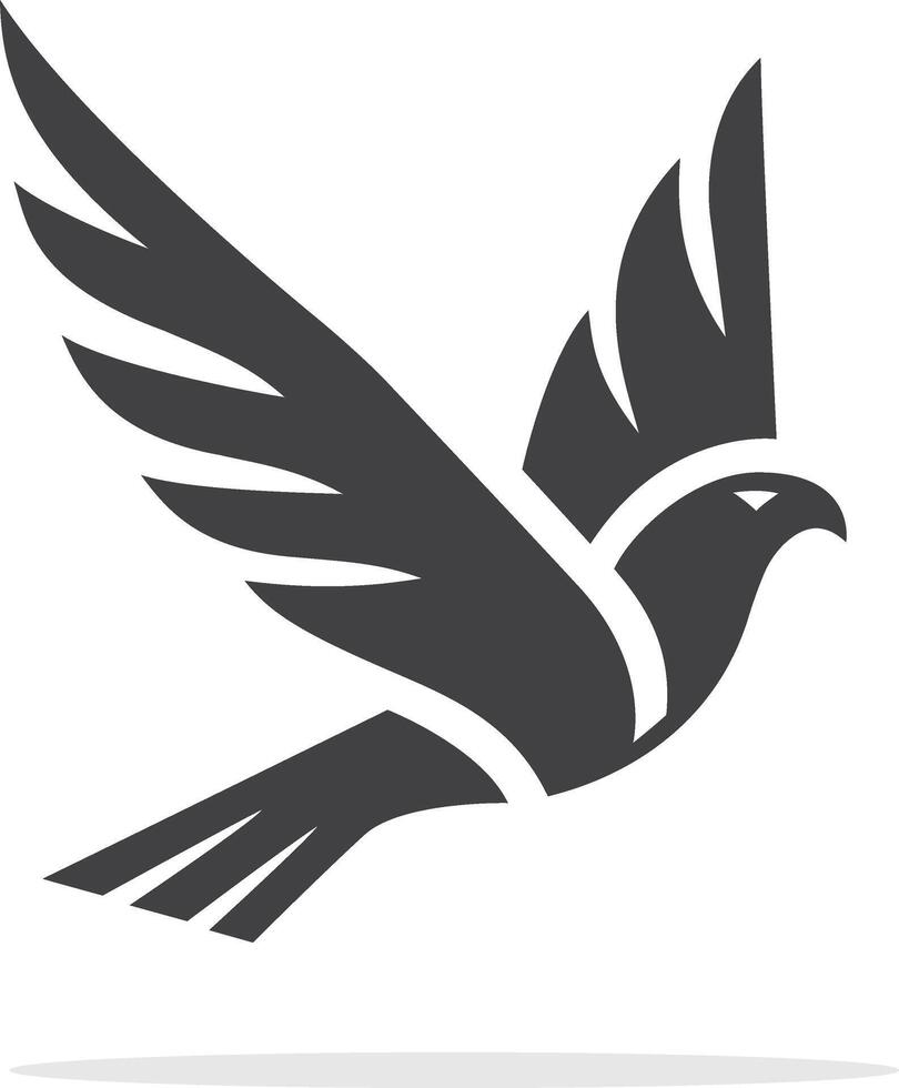 halcón vector ilustración