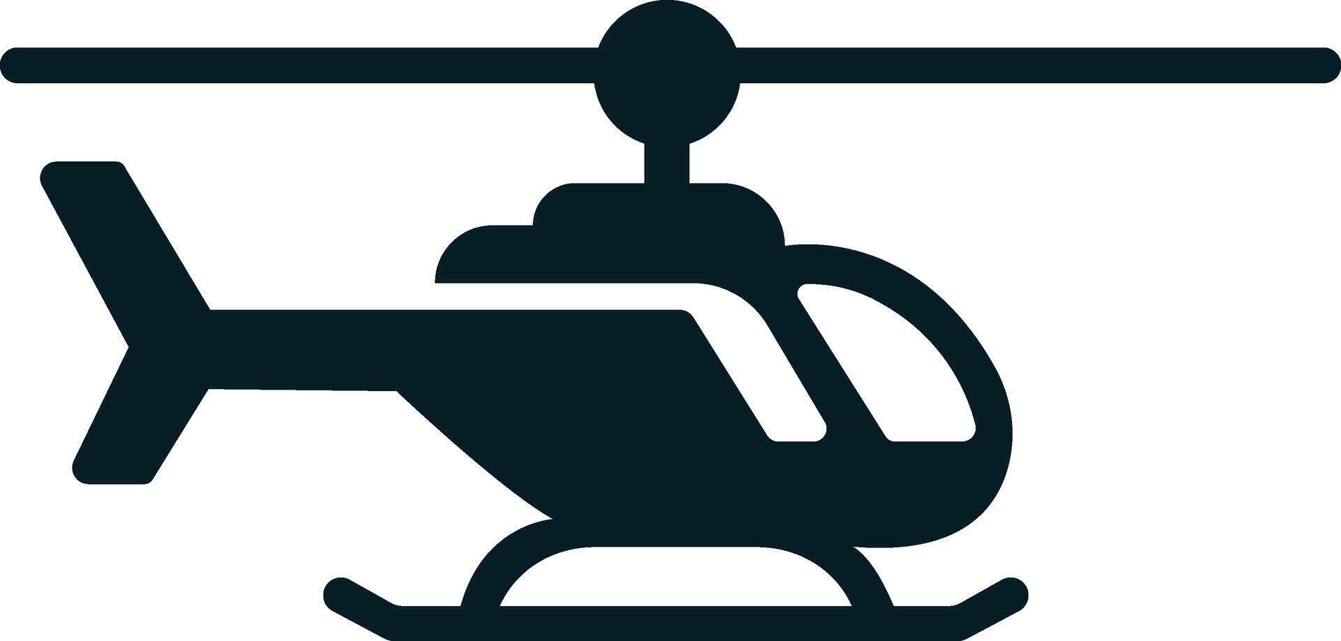 Helicopter Vector Illustration